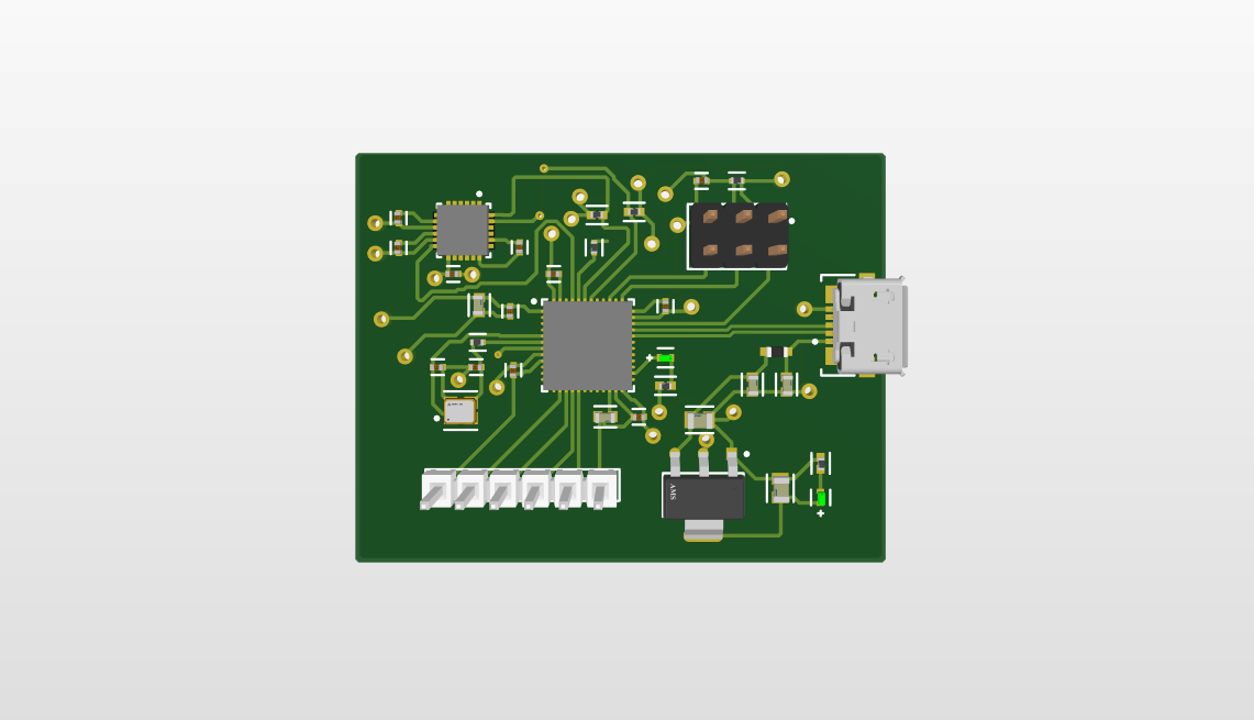 STM32 Microcontroller PCB